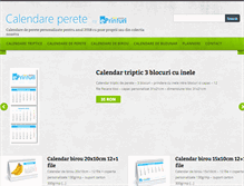 Tablet Screenshot of calendare-perete.com